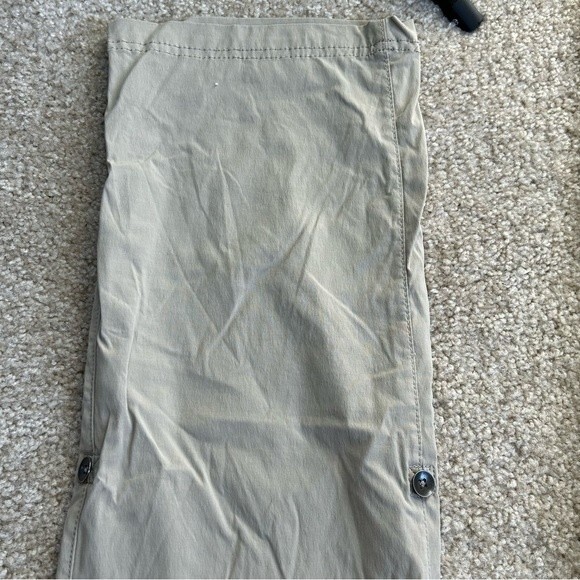 Eddie Bauer Khaki Cream Lightweight Outdoor Hiking Pants Size 8 - Picture 5 of 6
